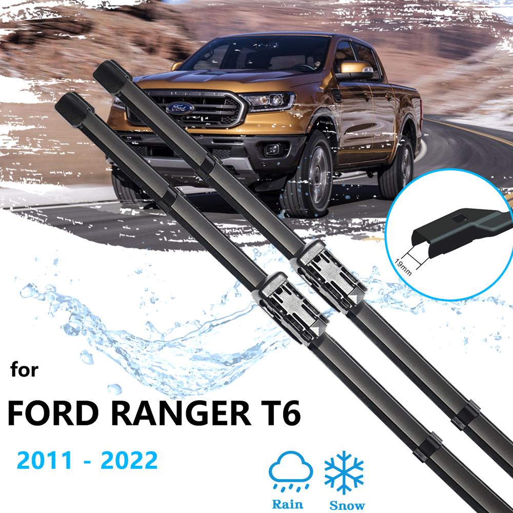 Per Ford Ranger T6 2011~2022 Tergicristalli per Vetri Auto Lame in Gomma Prodotti per la Pulizia del Parabrezza Anteriore 26 16 Alta Qualità