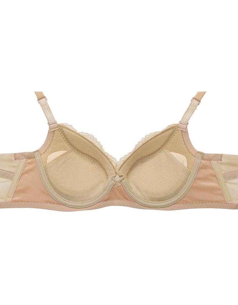 Wacoal Sleek Back Aiming for a Sleek Sleek Armpits and KA C70 Women's Bra, - 5-Year-Older, Sides, Back, BRB434,