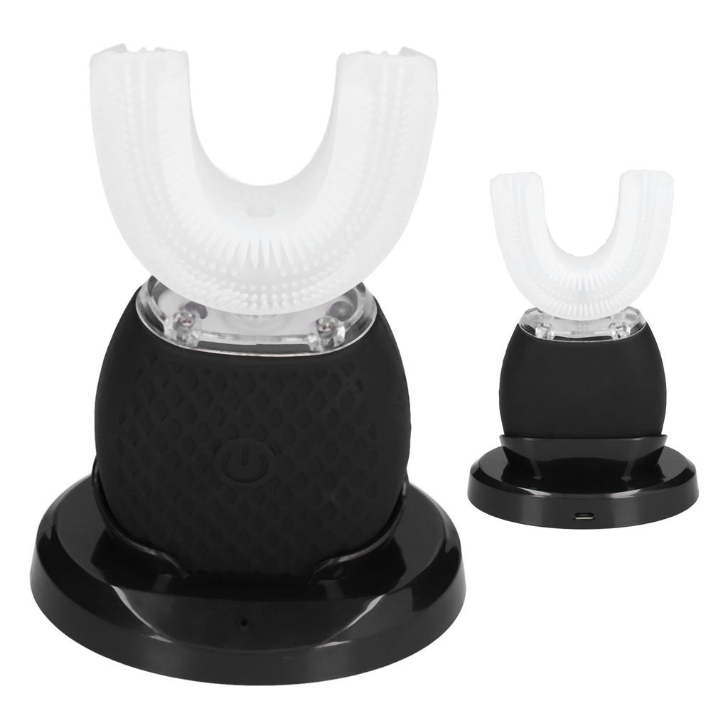 Ultrasonic Automatic Toothbrush Whitening 360 Degrees  U Shaped Electric Ultrasonic Toothbrush for