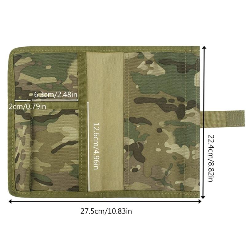 Tactically Notebook Cover Diary Cover Protector Camping Accessory for Women Men