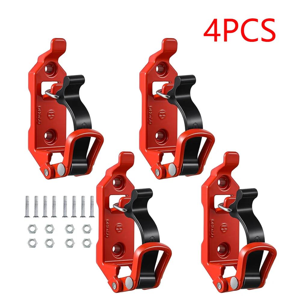 4-2pcs Shovel Mount For Roof Rack Wall Mounting Brackets Accessories for Mounting Tools Equipment Auto Offroad ATV Truck Trailer