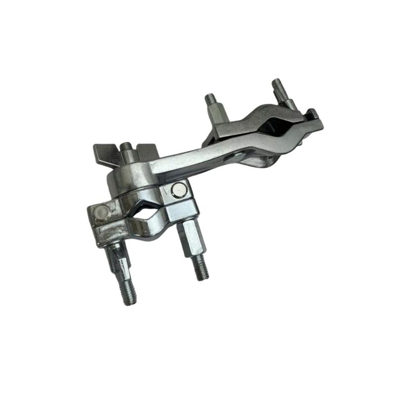 Adjustable Metal Cowbell Clamp Percussion Mounting Bracket Cowbell Holder Musical Instrument Parts Easy Installation