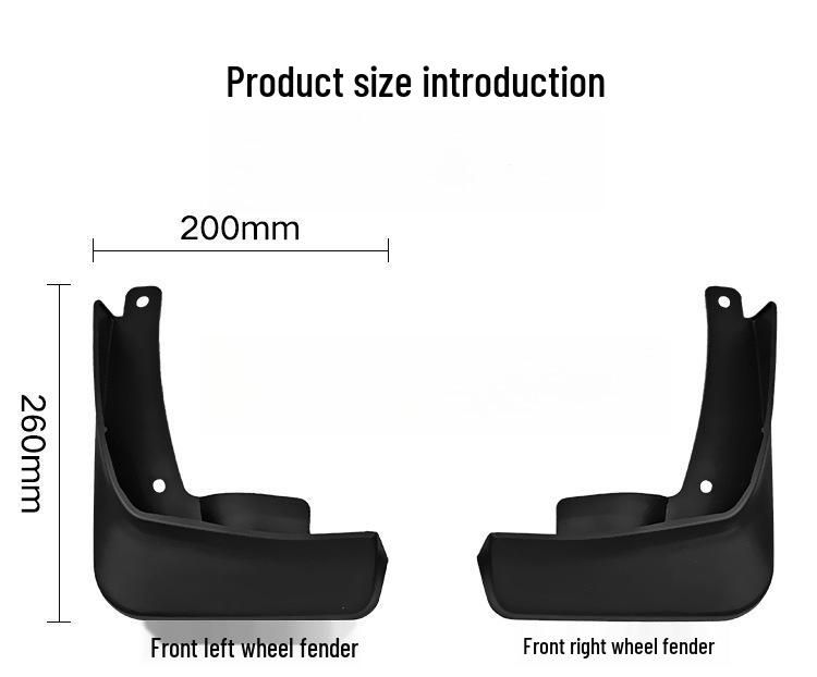 2021 Skoda Octavia Pro Grenzüberschreitende Reifen-Schmutzfänger