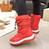 Winter Platform Girls Boots Fashion Casual Nonslip Outdoor Activity Shoes Children Plus Velvet Warm Waterproof Snow Boots