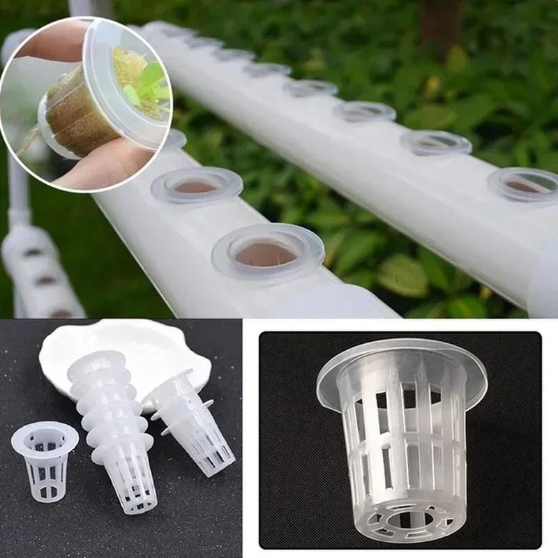 5er-Pack Kunststoffrohr Hydrokultur Gemüse Set Korb Soilless Anbau Pflanzbecher