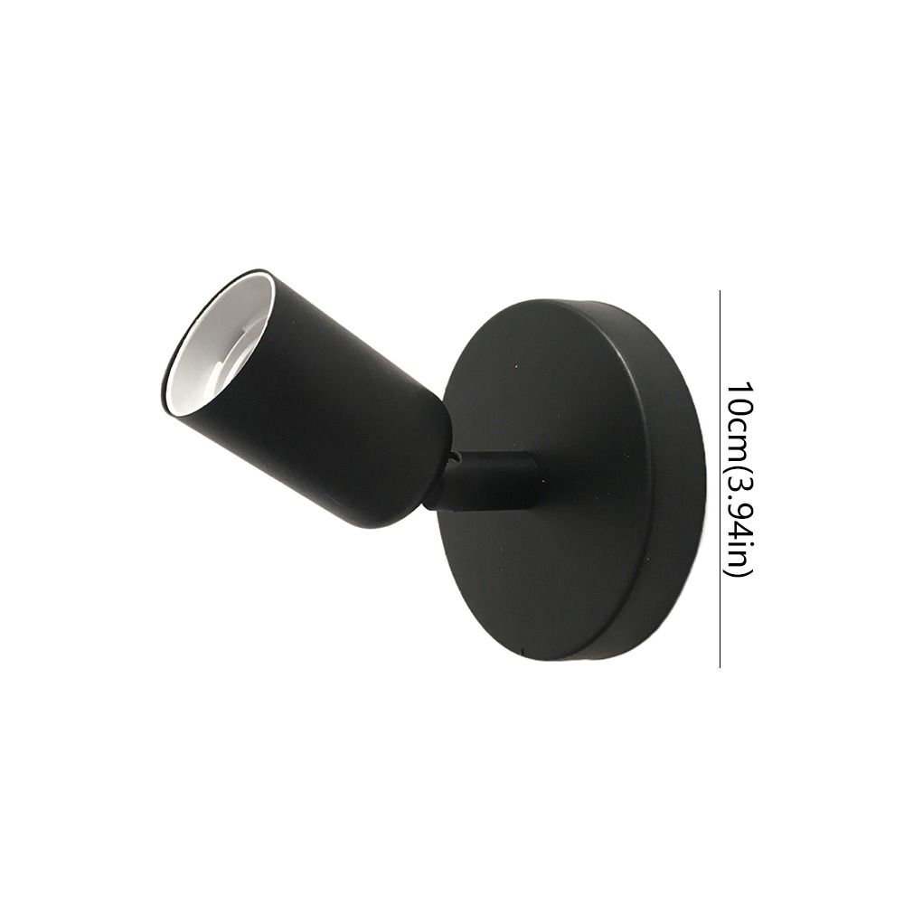 Vintage E27 Wall Lamp Base E27/E14 Metal Light Base Creative Bulb Holder For Bar Restaurant Home