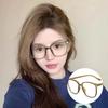 New Trend Ultra Light Glasses for Women Vintage Oversized Round Frame Eyewear Blue Light Blocking for Reading Computer Glasses