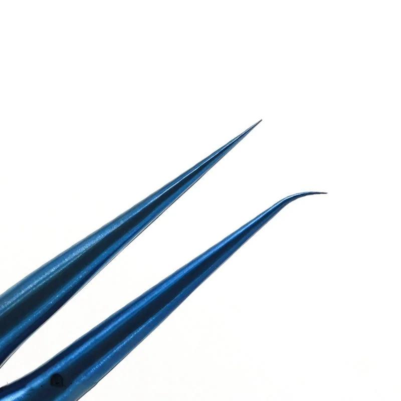 Präzisionspinzette aus Titanlegierung, professionelle Reparatur von Fingerabdrücken, Fliegenschnur, Telefon-Motherboard, antimagnetische Elektronik-Pinzette