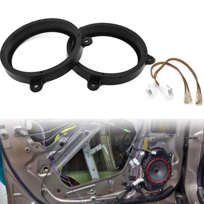 Rear Door Speaker Adapter 6.5 Inch For Subaru Forester Impreza Outback WRX/STI Audio Speaker Spacer Ring Bracket Replacement