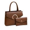 Stylish Urban Pu Handbag With Inner Pockets For Work And Leisure