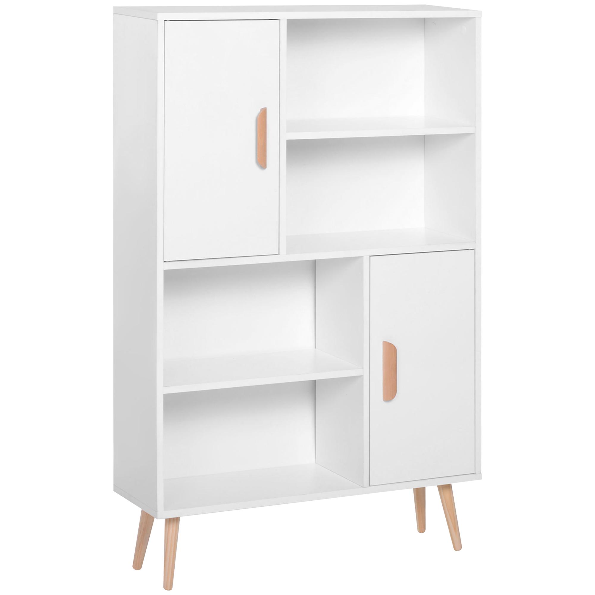 Sideboard Bookshelf Free Standing Bookcase Shelves