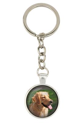 Golden Retriever - Schlüsselanhänger mit Deinem Foto, Schlüsselschmuck, Taschenanhänger der Marke