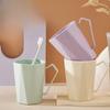 Large-capacity Toiletry Toothbrush Cup Household Plastic Tooth Cup Thickened Brushing and Rinsing Cup