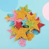Crafts Heart Shapes Star Party Stickers Foam Glitter Wedding Decoration