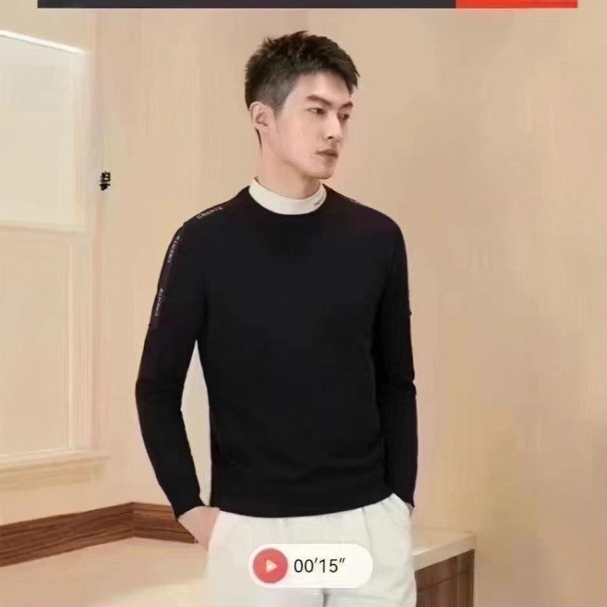 

Sea Brand Men s Solid Color Ribbed Knit Sweater, New for 2025! XL чёрный