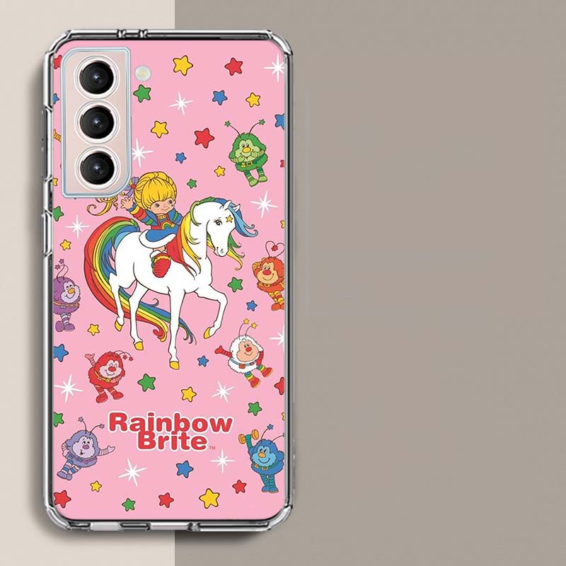 R-Rainbow Cute Brite Phone Case For Galaxy A14 A24 A34 A54 Samsung A02S A12 A22 A32 A42 A52 A72 A13 A33 A53 5G A03 A03S A23 A73