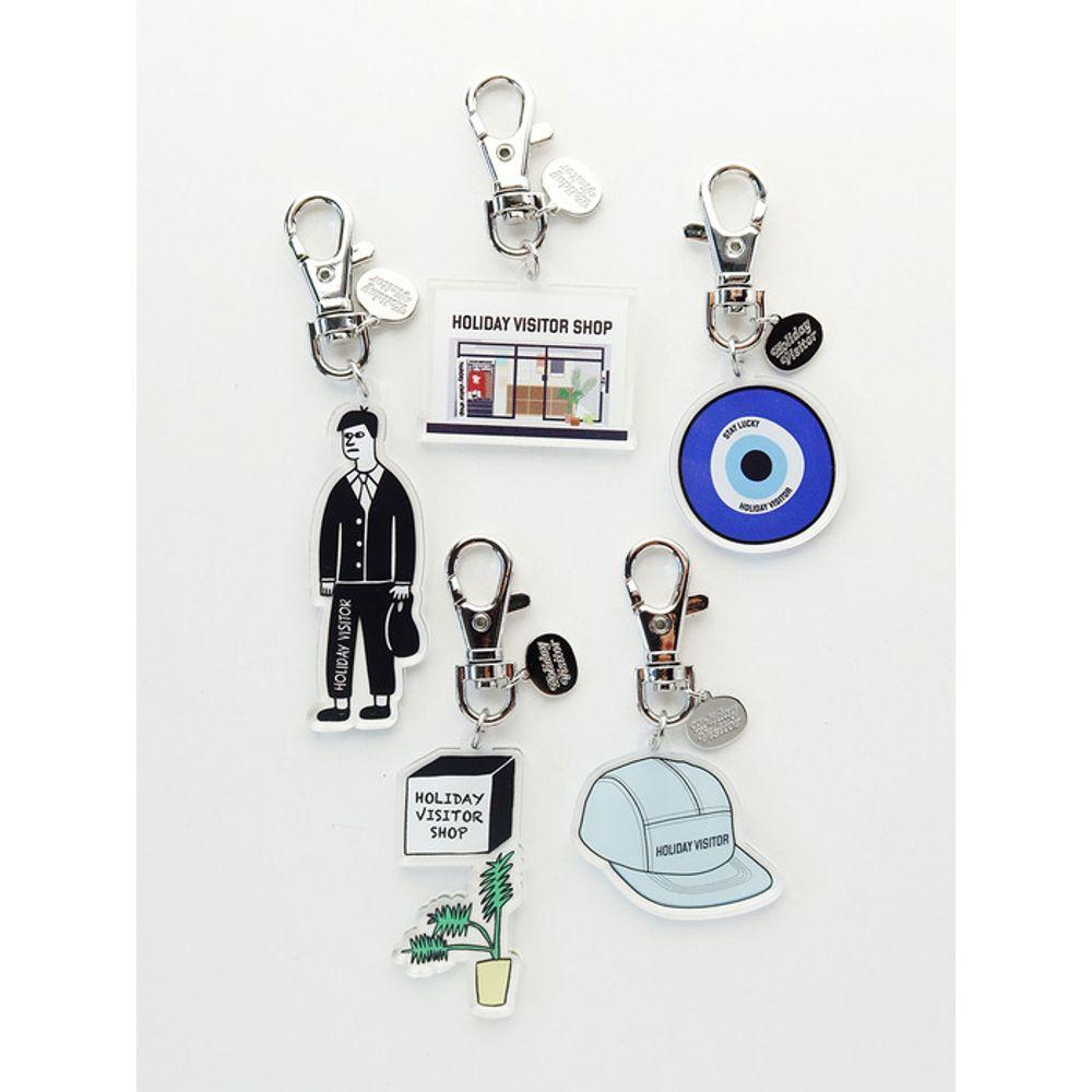 

HolidayVisitor Acrylic Key Ring Evil Eye