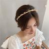 Elegant French Crystal Rhinestone Headband - Women's Hair Clip and Headwear