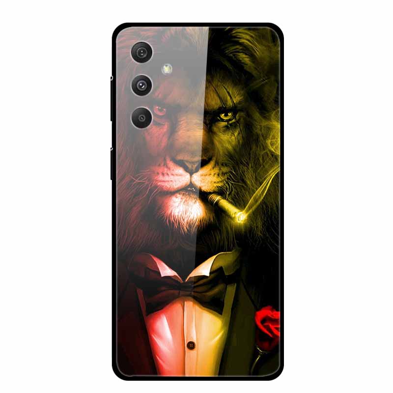 For Samsung Galaxy S25 Plus Case Hard Back Cover Tempered Glass Case For Samsung S25 Plus M55 A16 5G Phone Case Soft TPU Bumper