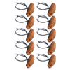 10 Pcs Clearance Side Marker Light Oval Marker Indicators Tail Lamp for Truck Trailer