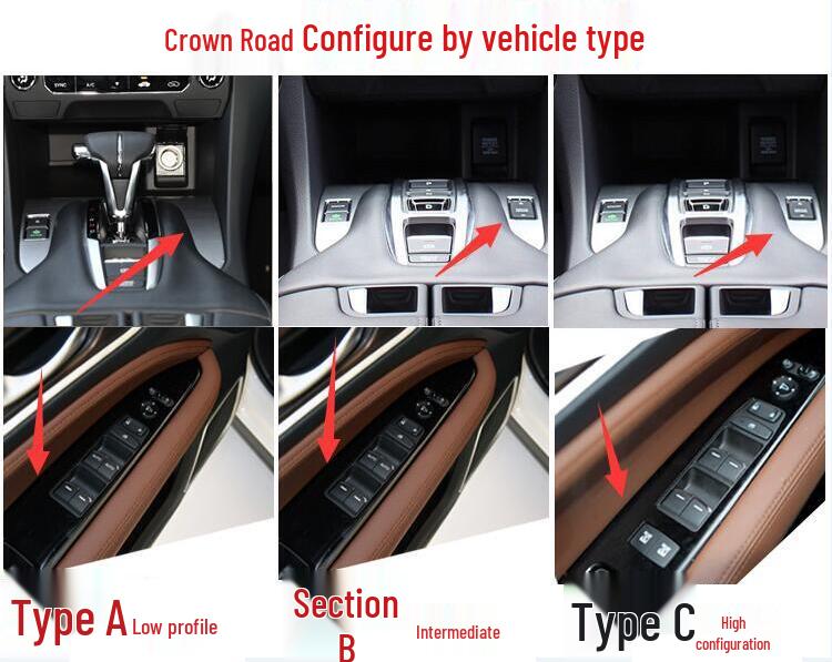 Avancier/URV Carbon Fiber Interior Gear Shift Wrap - Center Console Color Change