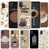 Coffee Wine Cup Cover Phone Case For Samsung Galaxy A12 A22 A32 A52 A72 A02S Phone Case Note 20 Ultra 10 S10 Plus A51 A71 A50S A