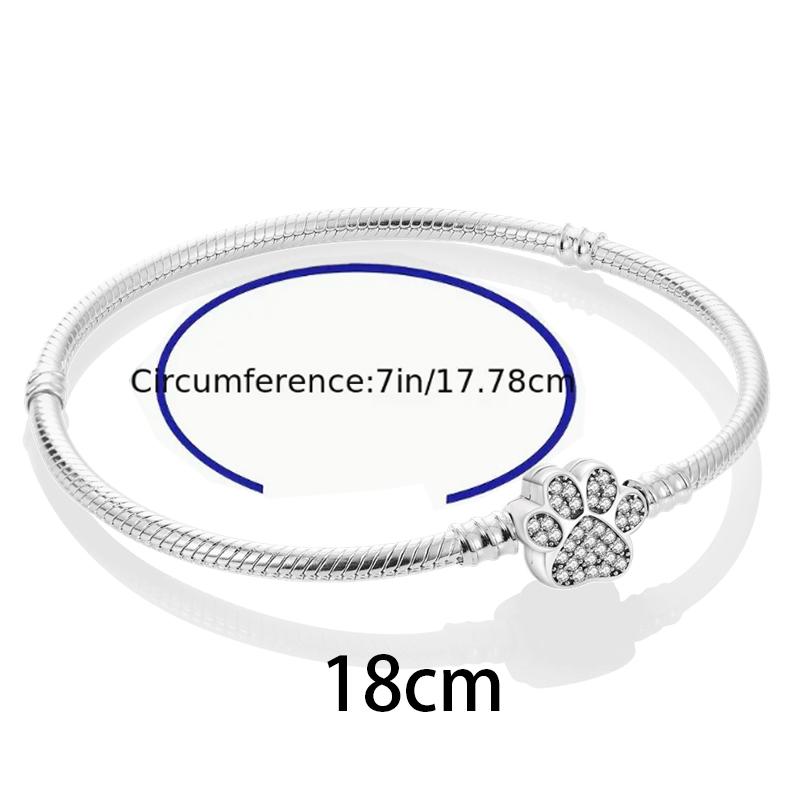 Copper Loving Dog Bead Charms Dog Paw Charm Bead Charms Compatible With Brand 3mm Authentic Bracelets Fine Do It Yourself Women Jewellery Gift