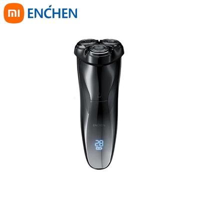 ENCHEN Blackstone 3D Rasoio Elettrico Rasoio IPX7 Impermeabile Bagnato Asciutto A Duplice Uso Display LCD Viso Barba Rasoio Da Barba Degli Uomini