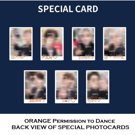 Buy BTS PERMISSION TO DANCE MINI PHOTOCARD SETS at affordable