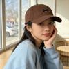 Fashion Hat big head circumference Korean baseball cap female soft top wide brim big face small cap trendy brand wide brim deep top hat