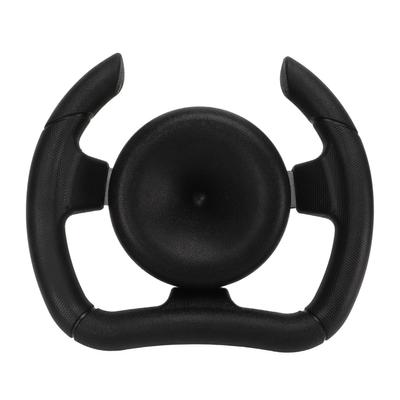 277mm Racingrat med 135mm Adapter Sort PU Universel Reservedel til Sportskart