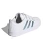 Adidas VL Court 2.0 J 'White Vision Metallic' GW2341