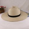 Spring And Summer Men'S Cowboy Hat Travel Vacation Visor Outdoor Sun Protection Fishing Hat Foldable Windproof Top Hat