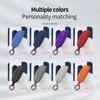 Interior Mouldings High-quality Car key protection shell suede for For VW Volkswagen Touareg 3 Button 2018 - 2021 auto key case