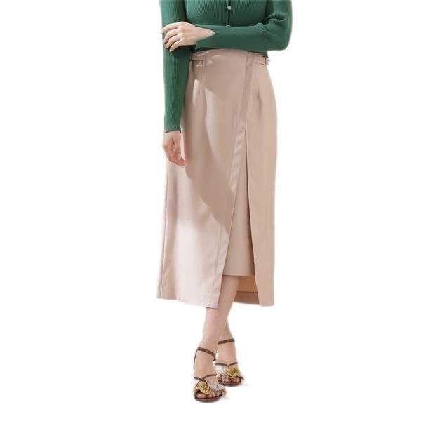 

Jill by Jill Stuart Women s Wrap Skirt, Beige, 125-3120012