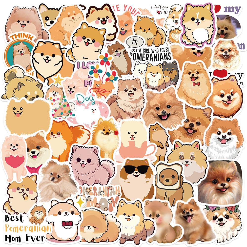 Adorable Kitten & Puppy Stickers: Creative, Waterproof Decals for Notebooks, Bottles, Phones, Skateboards, and Journals.