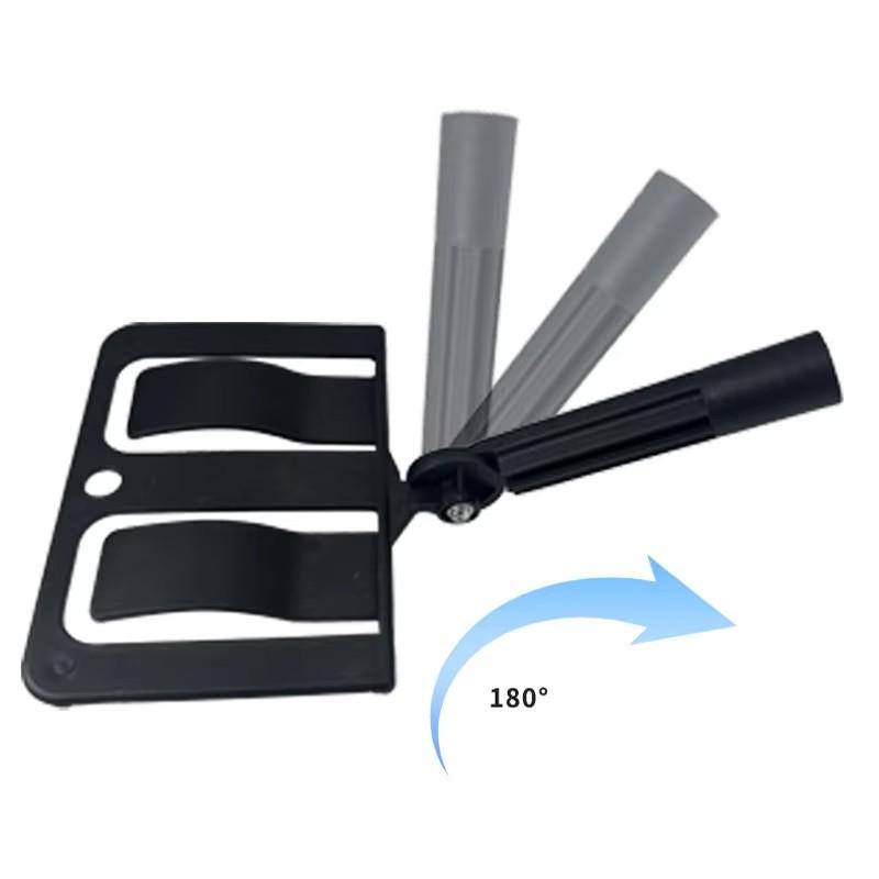 Baffle Holder With Extension Pole Rotation For Paint Color Separation Prevent Splashing Detachable Cleaning Tool Set