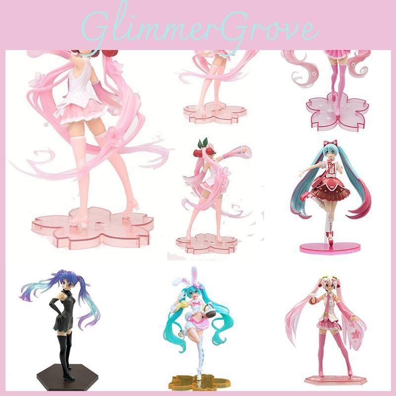 Hatsune Miku Desene Animate Cântăreț Virtual Manga Statuetă Figurine Uimitor Model de Colecție Jucărie