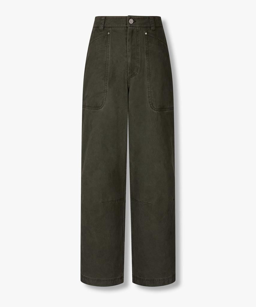 STUDIO TOMBOY [Men] Cotton Pocket Detail Pants_Dark Khaki 9156131112