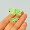 10Pcs Mini Turtle Miniature Figurine Resin Luminous Cute Turtle Ornaments Home Office Micro Landscape Creative Gift For Kid