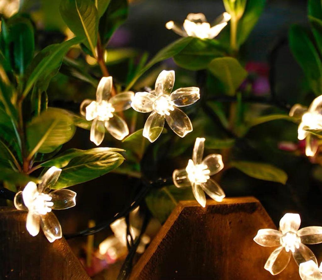 Colorful Solar Waterproof Lights for Outdoor Decoration - Camping, Picnic, Garden, Balcony, Courtyard, and Hanging Tree Atmosphere.