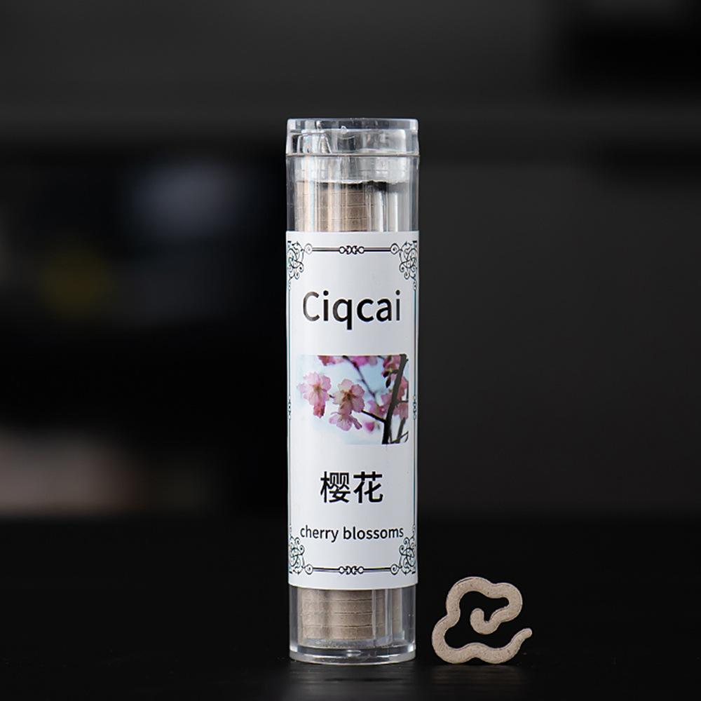 Special Shape 42pcs/tube Incense, Natural Jasmine Lavender Sandalwood Mini Incense for Yoga Meditation, Reed Diffuser Fragrance