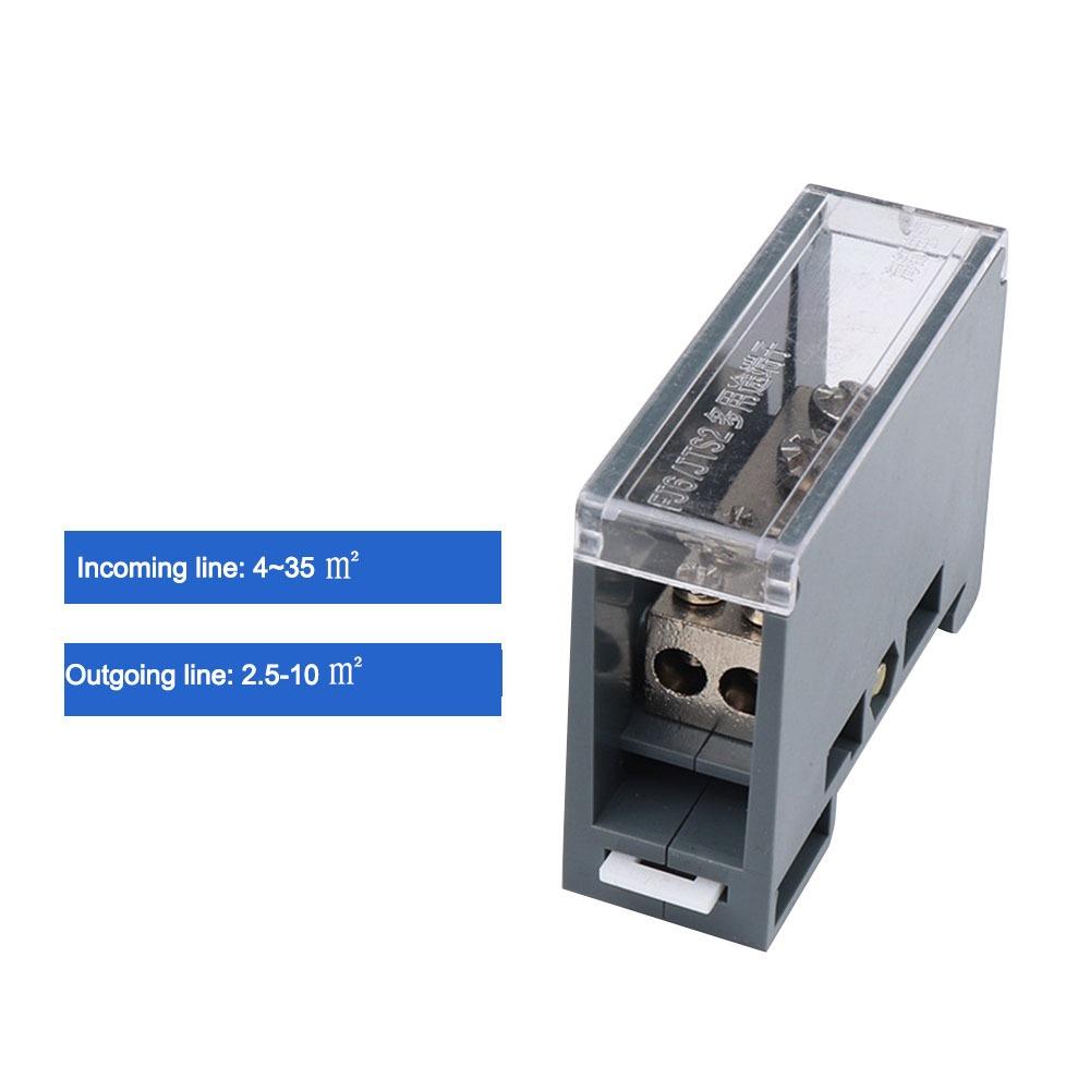 150A Distribution Box One In Multiple Out Power Junction Box Wiring Terminal  for Circuit Breaker