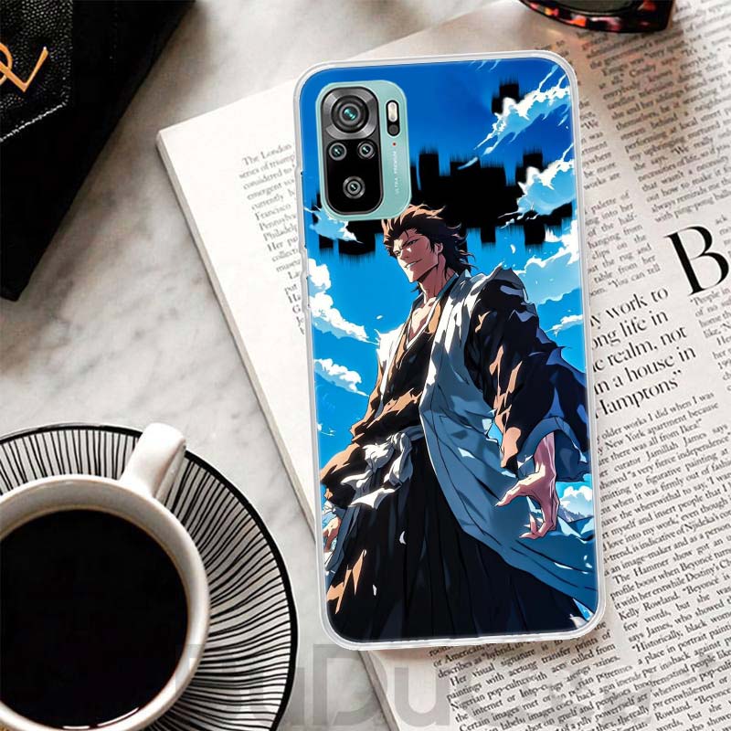 Aizen Sousuke Bleach Cover For Xiaomi Redmi Note 14 13 12S 12 11 Pro Plus Phone Case 11S 10S 10 11E 11T + 9S 9 Print Coque