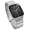 CASIO Standard Moon Phase Analog Mens Wristwatch MTP-M305D-1AV Metal Band Black Overseas Model