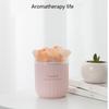 Humidificateur d'Aromathérapie en Cristal Portable USB Sans Fil Diffuseur d'Huiles Essentielles d'Arôme Humidificateur d'Air avec Lampe d'Ambiance Maison
