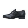 Shoes Secret Shoes Business Genuine Leather Domestic Breathable Leather Shoes Made In Japan Shoes Wide Croco Embossed 5cm Up 636 Black Cm [Kitajima