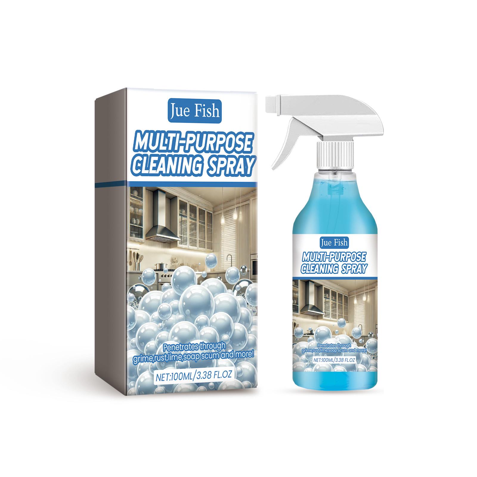 Jue-Fish Kitchen Foam Cleaner: Multi-Surface Degreaser and Deodorizer