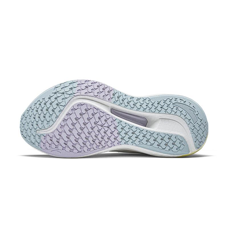 Anta Champion 5 Running Shoes Comfortable Stylish Shock Absorbing Durable Low Top Nitrogen Technology Women Sneaker White Blue 122635562-1