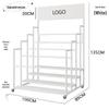 Yoga Mat & Fitness Equipment Storage Rack